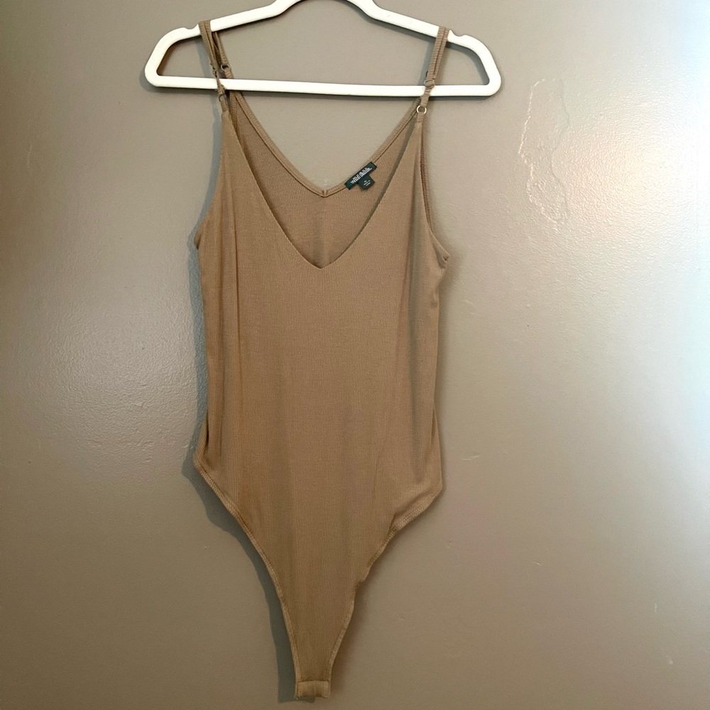 XL Wild Fable Ribbed Bodysuit